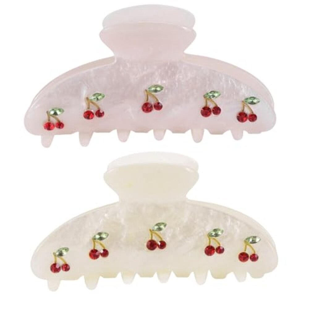 2PCS Cherry Hair Clips‎ for Women Girls